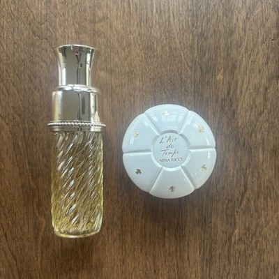 Nina Ricci L'air Du Temps Vintage Eau De Parfum Spray 1 oz. & Soap .875 oz. NWOB