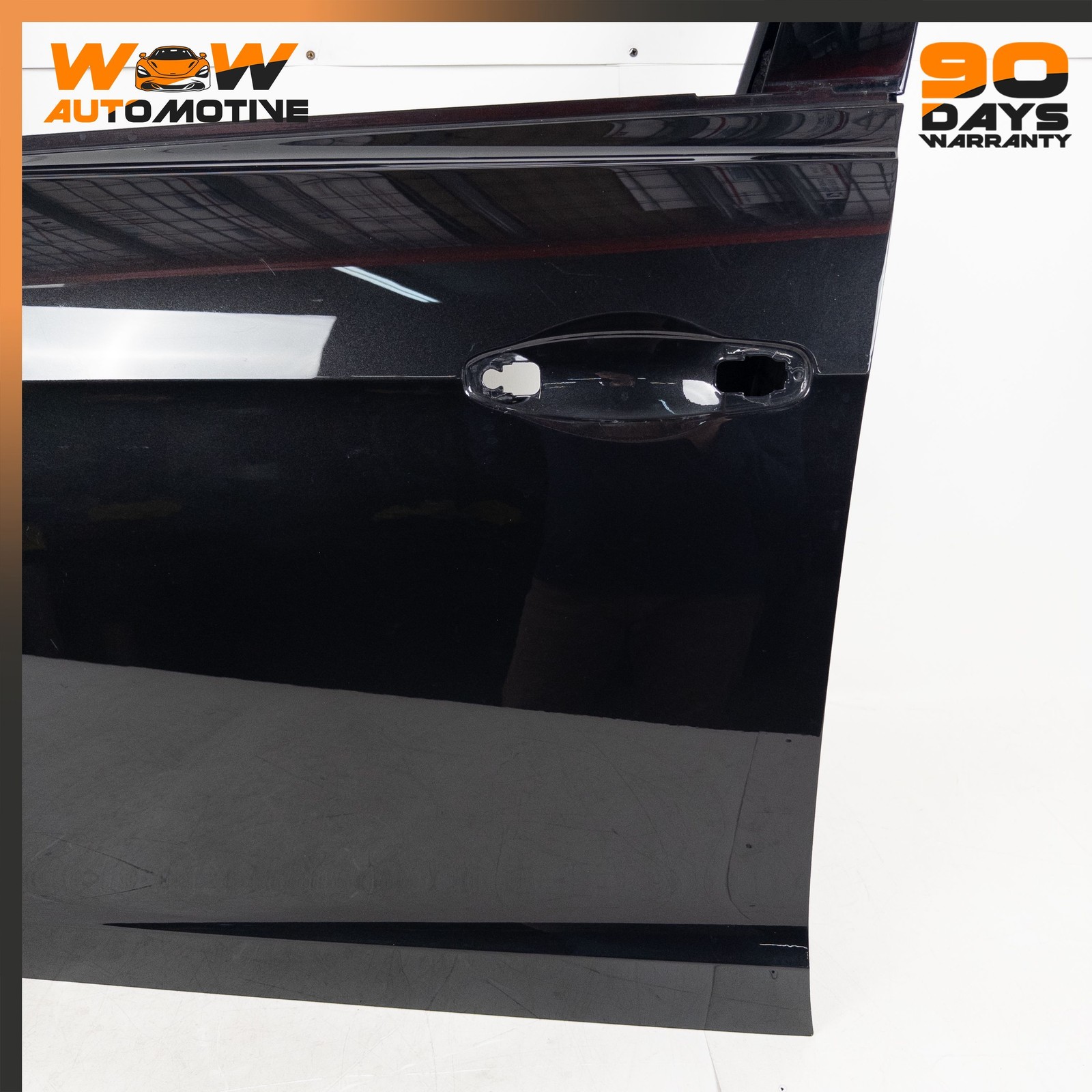 14-19 BENTLEY FLYING SPUR FRONT LEFT DRIVER SIDE DOOR SHELL PANEL BLACK OEM