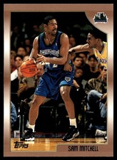 1998-99 Topps Sam Mitchell Minnesota Timberwolves #184
