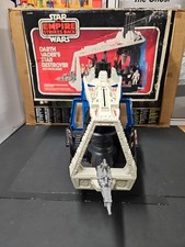 Star Wars 1980 Darth Vader's Star Destroyer  Working Electronics And Box All...