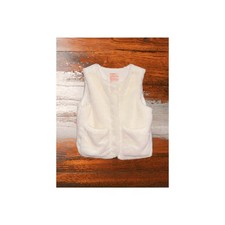 Cat  Jack Girls  Faux Fur Vest M 8 Cream