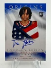 2025-26 Origins TRE JOHNSON III Rookie OrigiNation Autographs Auto Blue /35