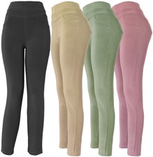 Stretch Ponte Womens Solid Colors Comfortable Ankle Office Pants