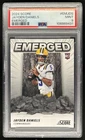 2024 Panini Score Jayden Daniels Emerged RC Rookie #EM-JDS Commanders PSA 9