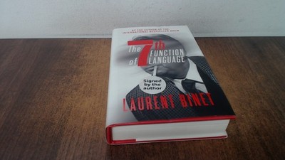 			The 7th function of language (Signed), Laurent Binet, Harvill sec		