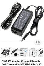 65W AC Adapter Compatible with Dell Chromebook 11 3180 3189 3120 Inspiron 15 354