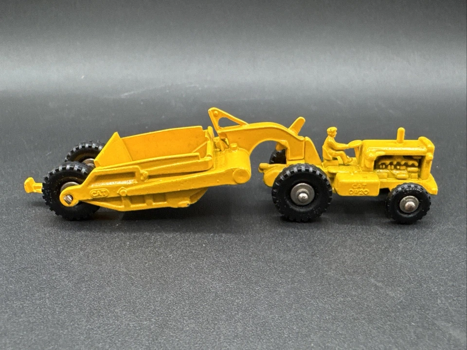 Caja de cerillas Lesney vintage #1 A MOKO CAT DW20 AMARILLA caja original COMPLETA Foto 4 de 4