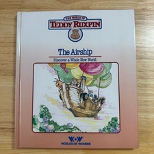 The World of Teddy Ruxpin The Airship Book Worlds of Wonder 1989