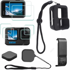 Accessorio per Gopro Hero 12 11 10 9 Hero12 Hero11 Hero10 Nero, Obiettivo Schermo Prot