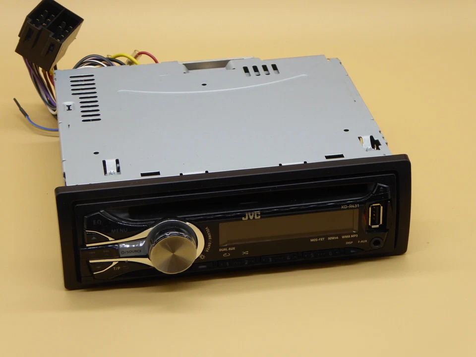 JVC KD-R431 Autoradio Radio 1-DIN mit USB Port CD Aux MP3 fähig - Bild 2 von 2