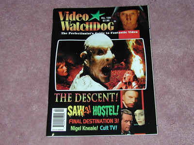 VIDEO WATCHDOG #129, The Descent, SAW 1-3, Final Destination 3, Hostel Free ship