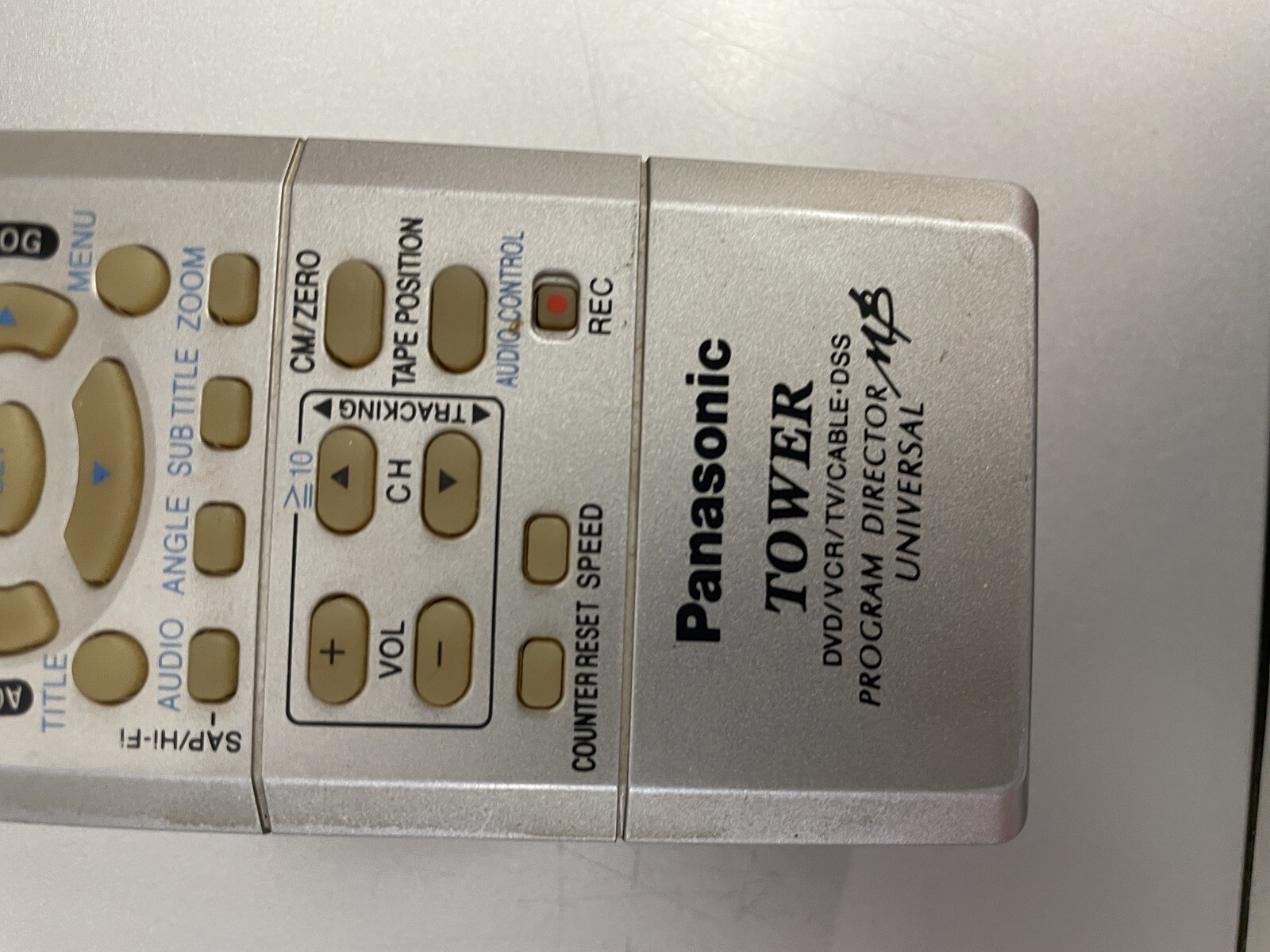 Panasonic PVD4752 Double Feature DVD/VCR Combo VHS Player Recorder, W