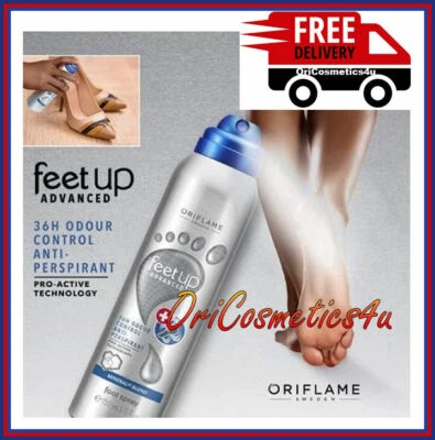 Oriflame Feet Up Advanced 36H Odour Control Anti perspirant Foot Spray