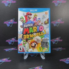 Super Mario 3D World Nintendo Wii U AD Complete CIB - (See Pics)