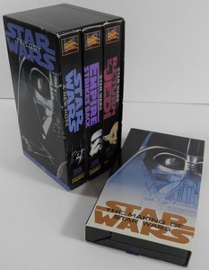 STAR WARS TRILOGY BOX SET VHS (1995) THEATRICAL VERSIONS EMPIRE JEDI + MAKING OF | eBay