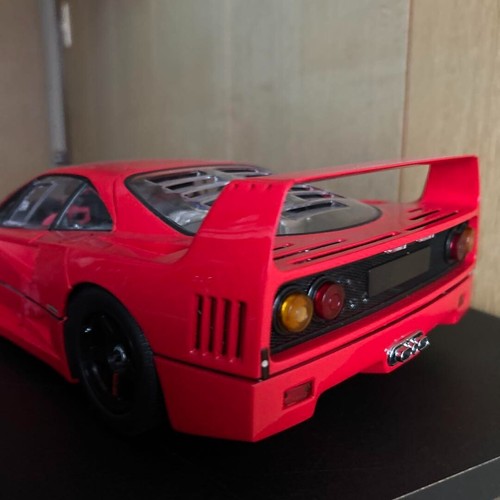 Kyosho 1/12 scale Ferrari F40 Red 08602A Mini Car Model Rare w/box From Japan - Picture 3 of 19