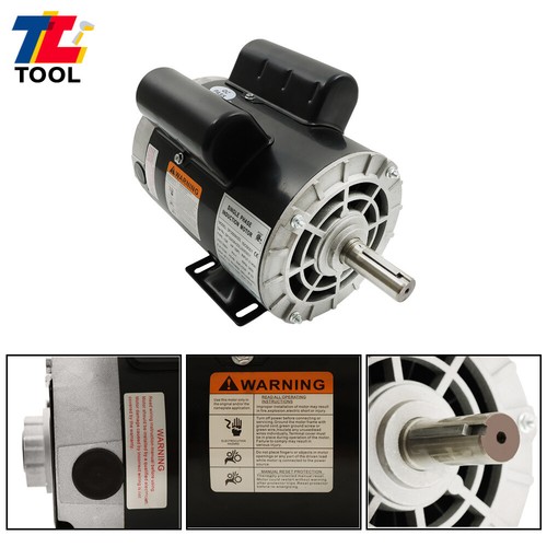 5HP 56HZ SPL Air Compressor Motor 3450 RPM Single Phase Electric Motor 230V 7/8" - Picture 11 of 16