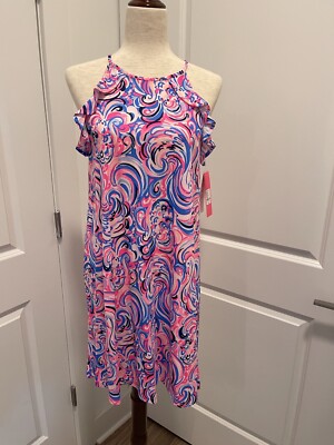 Halter Dress Lilly Pulitzer Billie Dress NWT Lilly Pulitzer Billie Halter Dress Size S Halter Dress Lilly Pulitzer Billie Dress NWT Lilly Pulitzer Billie Halter Dress Size S