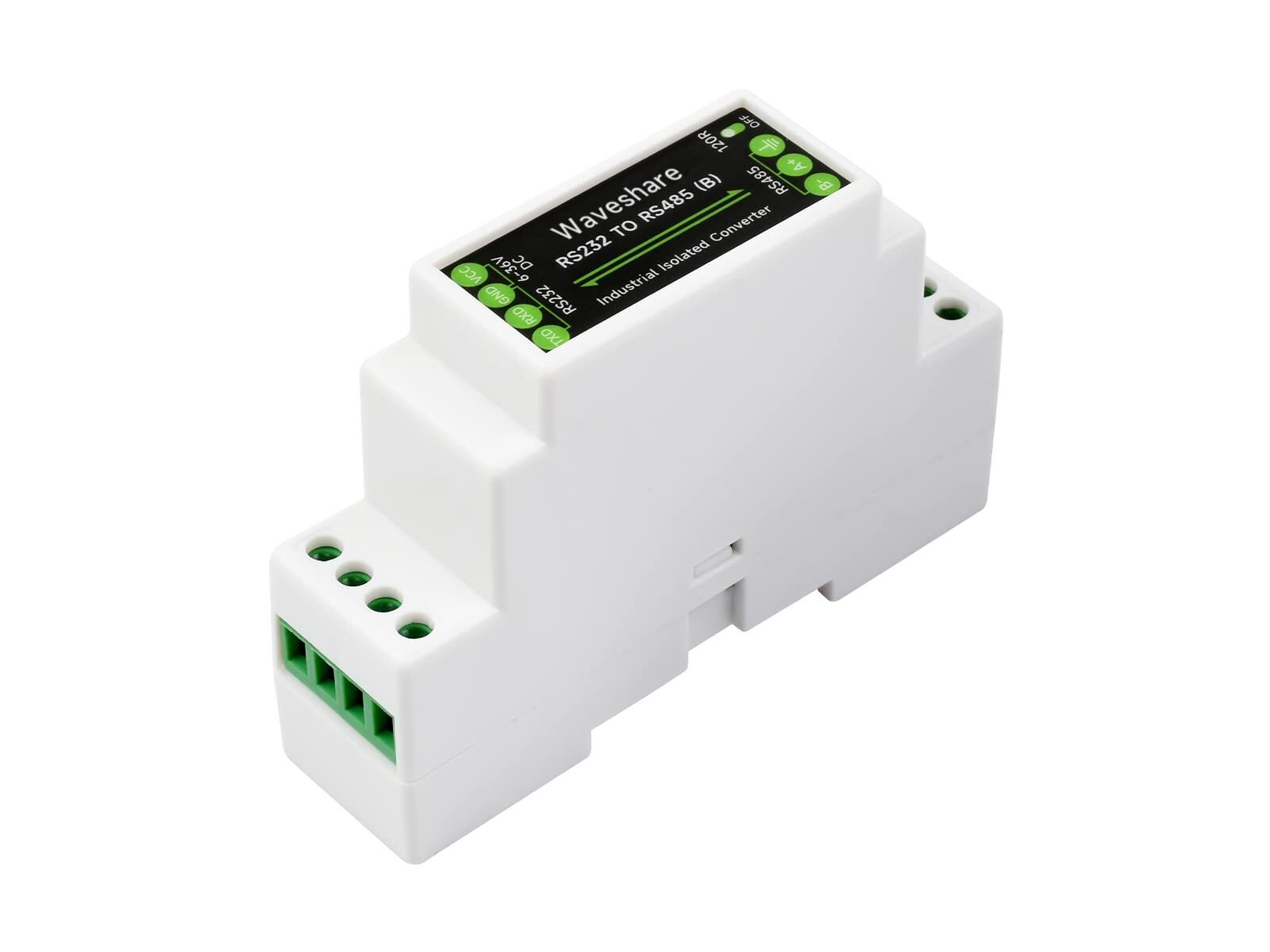 Waveshare RS232 to RS485 Converter (B), Active Digital Isolator, (B8J)