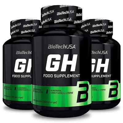 GH FOOD SUPPLEMENT BIOTECH USA - Aminosäuren für das Muskelwachstum + Vitamin B6