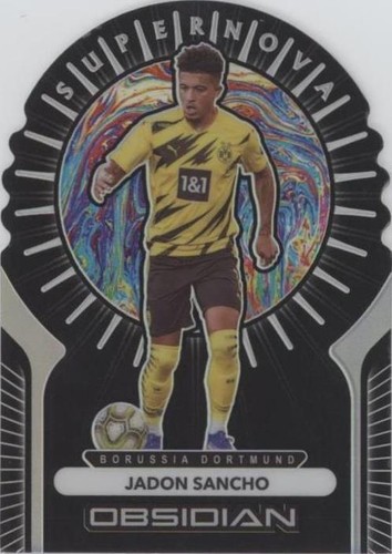 2020-21 Panini Obsidian Soccer Supernova Jadon Sancho /60 | eBay