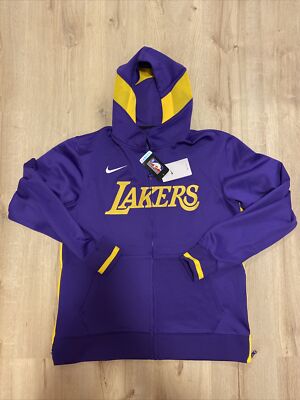 Los Angeles Lakers NBA Nike Showtime Zip Hoodie Jacke NEU Gr. M (DN4607-504)