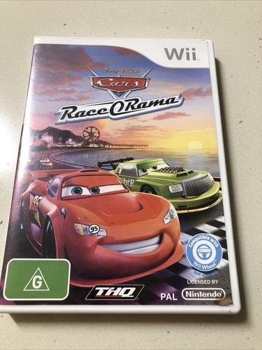 Nintendo Wii Cars Race O' Rama Video Game Disney Car Racing Fantasy ...