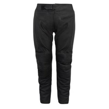Spada Everider Leather Cruiser Motorcycle Trousers Black Motorbike Jeans Armour