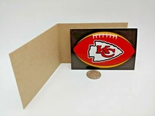 NFL Kansas City Chiefs Prismatic Sticker Vending Machine Glossy A1