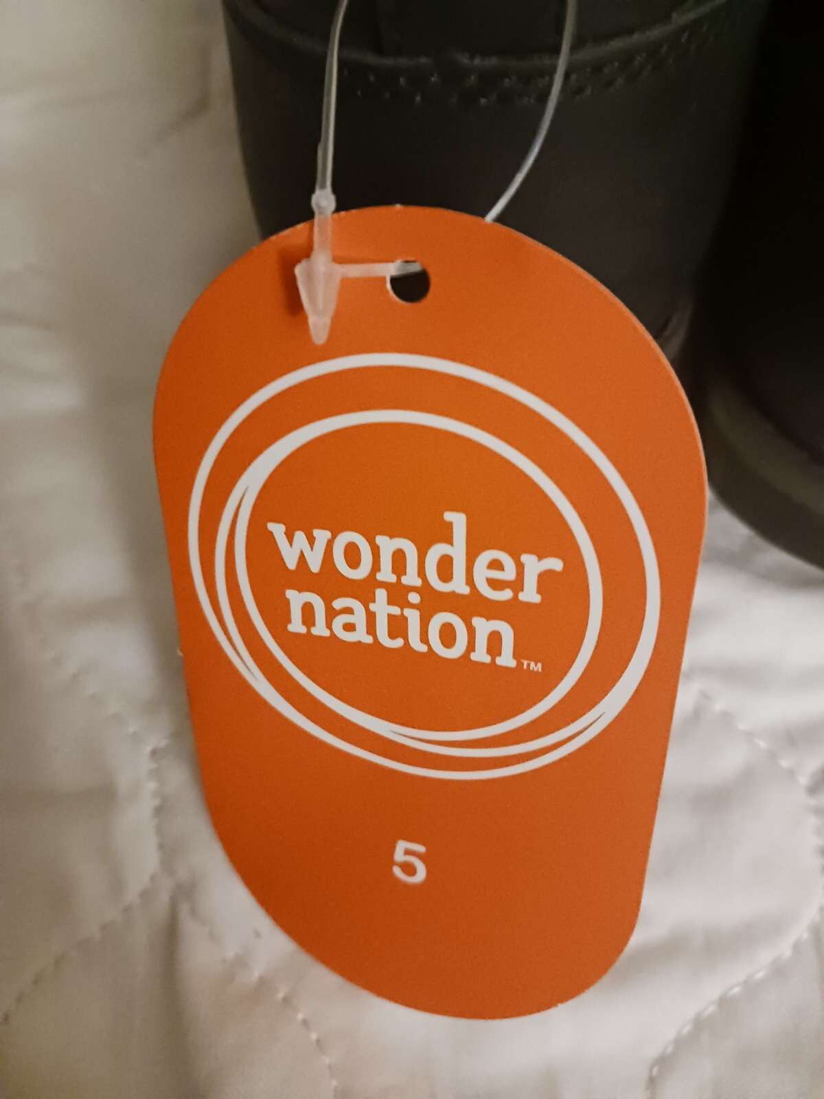 SAOLA wonder nation boys casual nero oxford taglia 5 con soletta memory foam