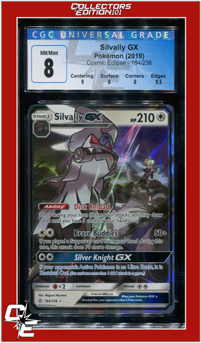 Silvally-GX graded CGC 8 for sale on eBay