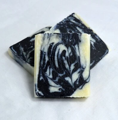 SAPPANY SOAPS Handmade eczema Vegan Natural Charcoal Tea Tree Lavender Himalayan Salt Soap