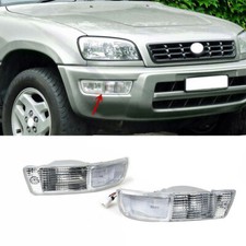 COPPIA FARI FANALI FENDINEBBIA CHIARI SINISTRA DESTRA TOYOTA RAV 4 1997-2000