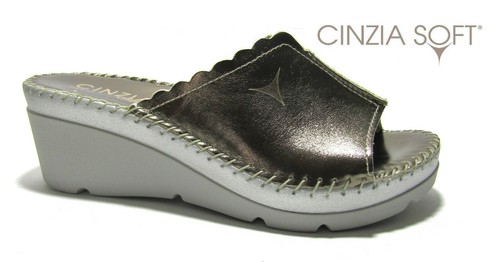Cinzia Soft - Ciabatte Donna in Pelle |LaScarpaShop