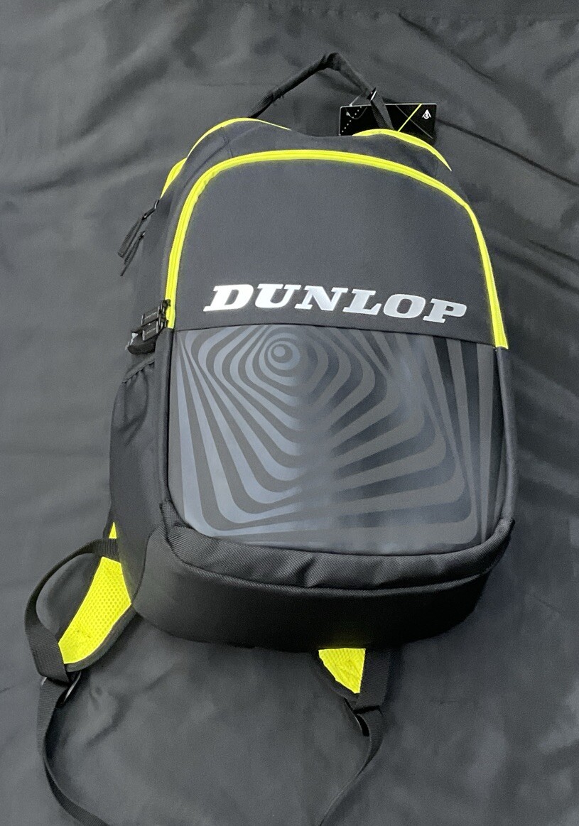 Borsa Dunlop SX Club Series | Per Racchette E Abbigliamento | Capacità 35L | Colore Nero/Giallo - Foto 5