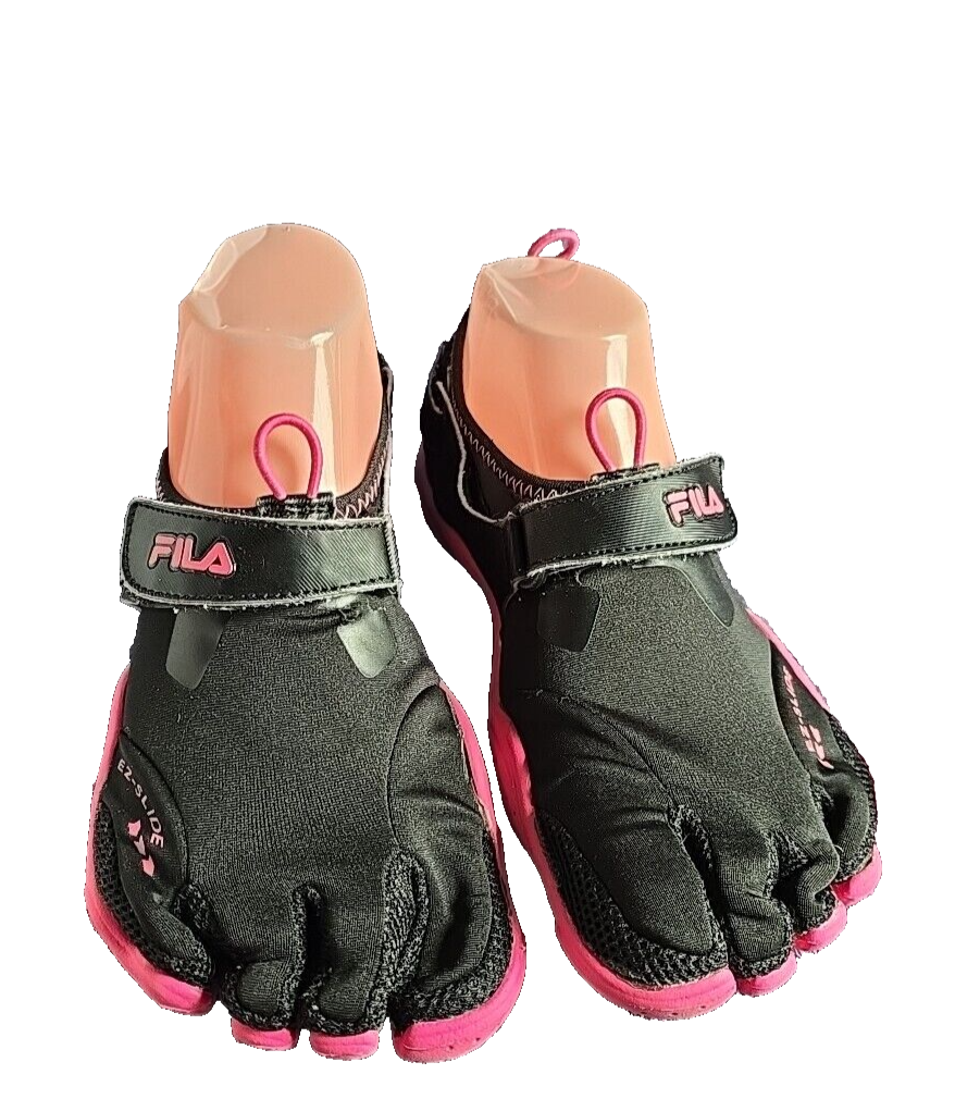 Fila Skele Toes EZ Slide drenaggio illuminato sandalo scarpe acqua rosa donna taglia 6