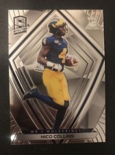 2021 Panini Chronicles Draft Picks  #299 Nico Collins Spectra