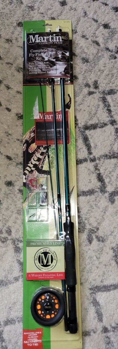 2002 Martin Classic Fly Tackle Complete Fly-Fishing Kit MRT56TK
