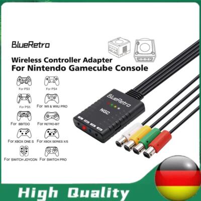 Multiplayer-Controller-Adapter, Multifunktions-Reset-Taste für Gamecube-Konsole