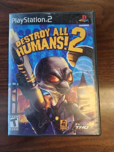 Destroy All Humans 2 (Sony PlayStation 2 PS2) Complete Tested - Great Condition