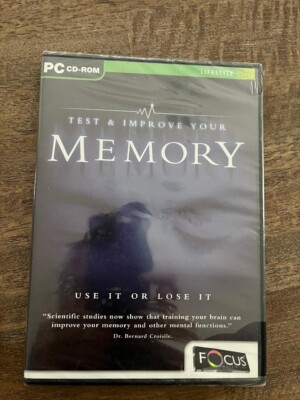NEW (SEALED) PC CD-ROM: TEST & IMPROVE YOUR MEMORY