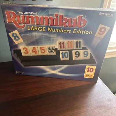 Pressman Rummikub Large Number Edition Game