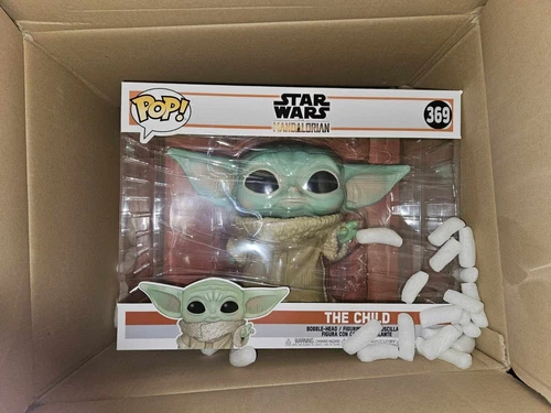 Nueva figura Funko Pop 369 The Child Star Wars Mandalorian Giant 10"