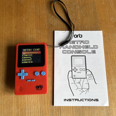 Orb Retro Mini Handheld Games Console (150-in-1 Games)