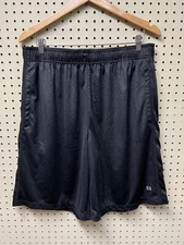 Layer 8 Men’s Black Quick Dry Shorts Size Large (32-34) Active Gym Basketball