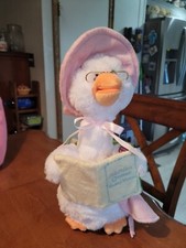 Cuddle Barn MOTHER GOOSE 14  Animated Talking Moving Plush Tells Nursery Rhymes