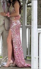 ashley lauren unique prom dress, Worn one time.