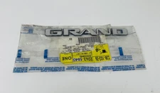 Pontiac Grand Am 96-98 Trunk Lid Emblem Badge Nameplate 22635840 NOS genuine OEM