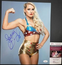 WWE NXT Lacey Evans Signed 11x14 Photo B Autograph Wrestlemania JSA COA