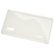 SSYL CUSTODIA IN SILICONE S-LINE COVER TPU CASE PER LG L5 E610 TRASPARENTE CLEAR